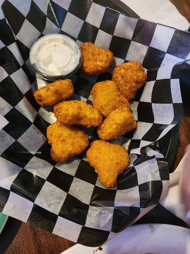 Broccoli Cheese Bites with Ranch Dip