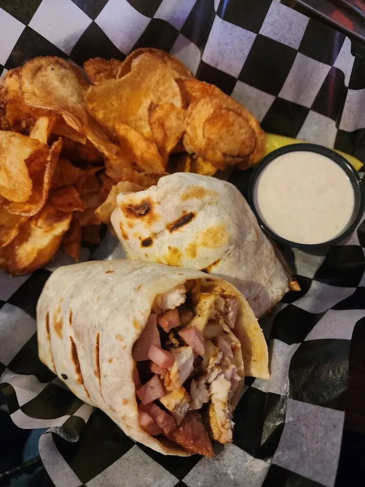 Chicken Cordon Bleu Wrap